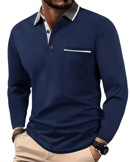 The Rafael Long-Sleeve Polo