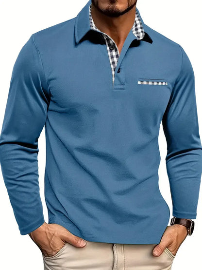 The Sebastian Premium Long-Sleeve Polo