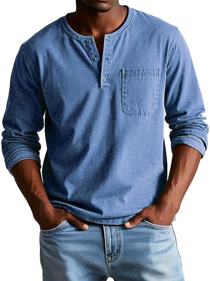 The Adrian Vintage Henley
