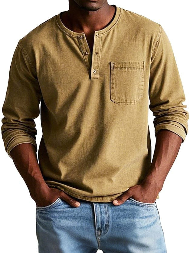 The Adrian Vintage Henley