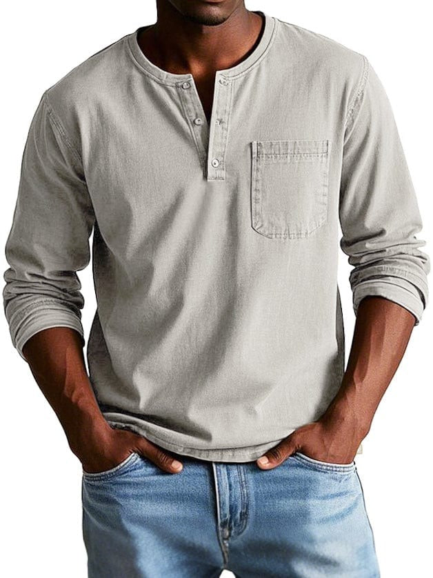 The Adrian Vintage Henley