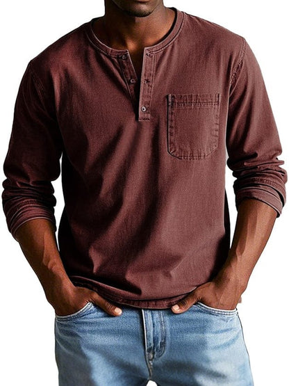 The Adrian Vintage Henley