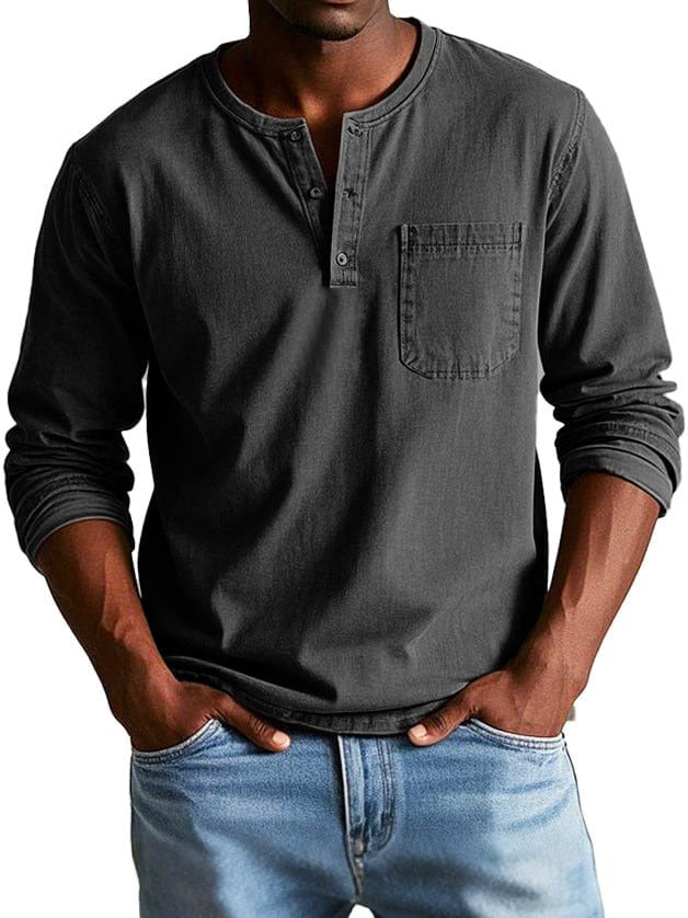 The Adrian Vintage Henley