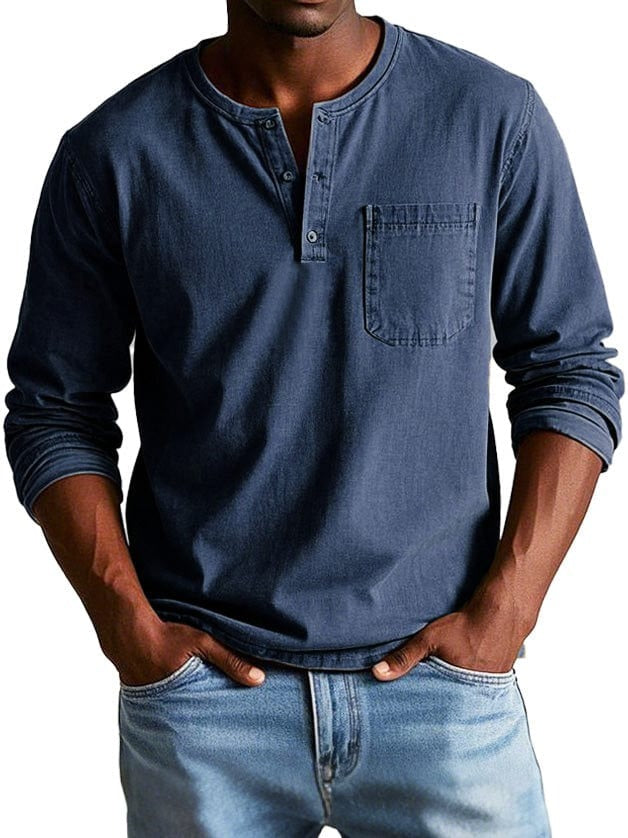 The Adrian Vintage Henley